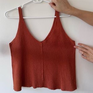 Rust Red Tank from Amsterdam Boutique